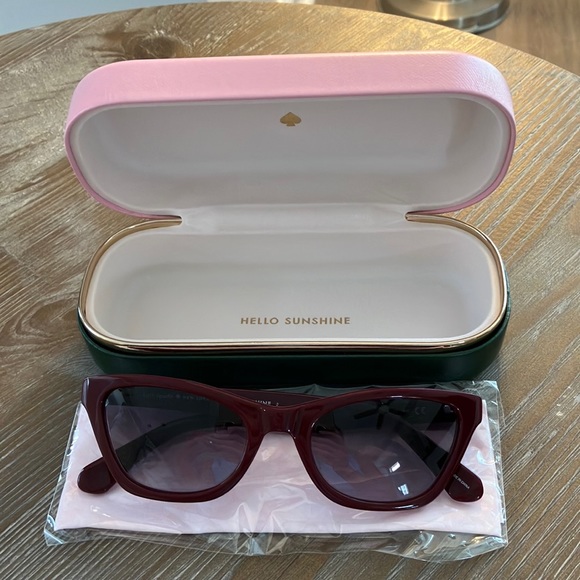 COPY - New Kate Spade Johneta Cateye sunglasses - Picture 2 of 9
